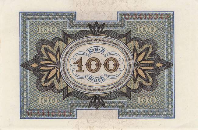 100 Mark 1920